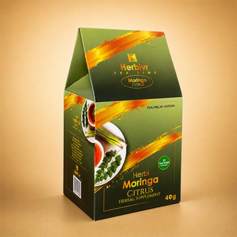 Herbi Moringa Citrus Herbal Supplement 